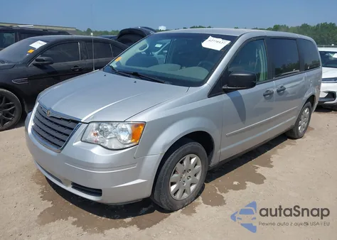 2008 Chrysler Town & Country Lx из США, поврежденный, VIN 2A8HR44H08R112033